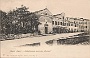 Abano Bagni (così si chiamava a quel tempo Abano Terme), albergo Cortesi (Meggiorato) nel 1901, a fianco l'Oratorio del Montirone in via Pietro d'Abano. (Giancarlo Cantarella)